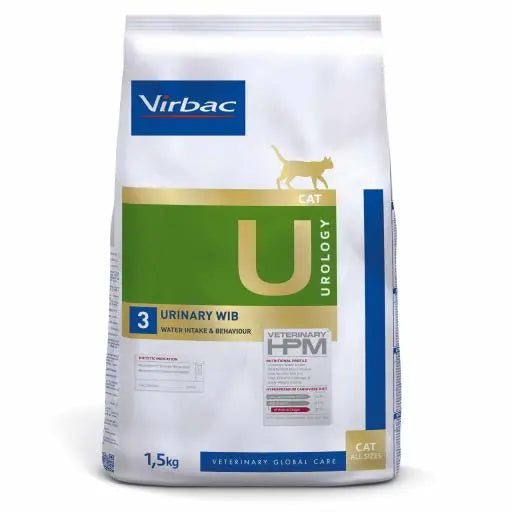 Virbac HPM U3 Urology Urinary Wib Dry Cat Food Virbac