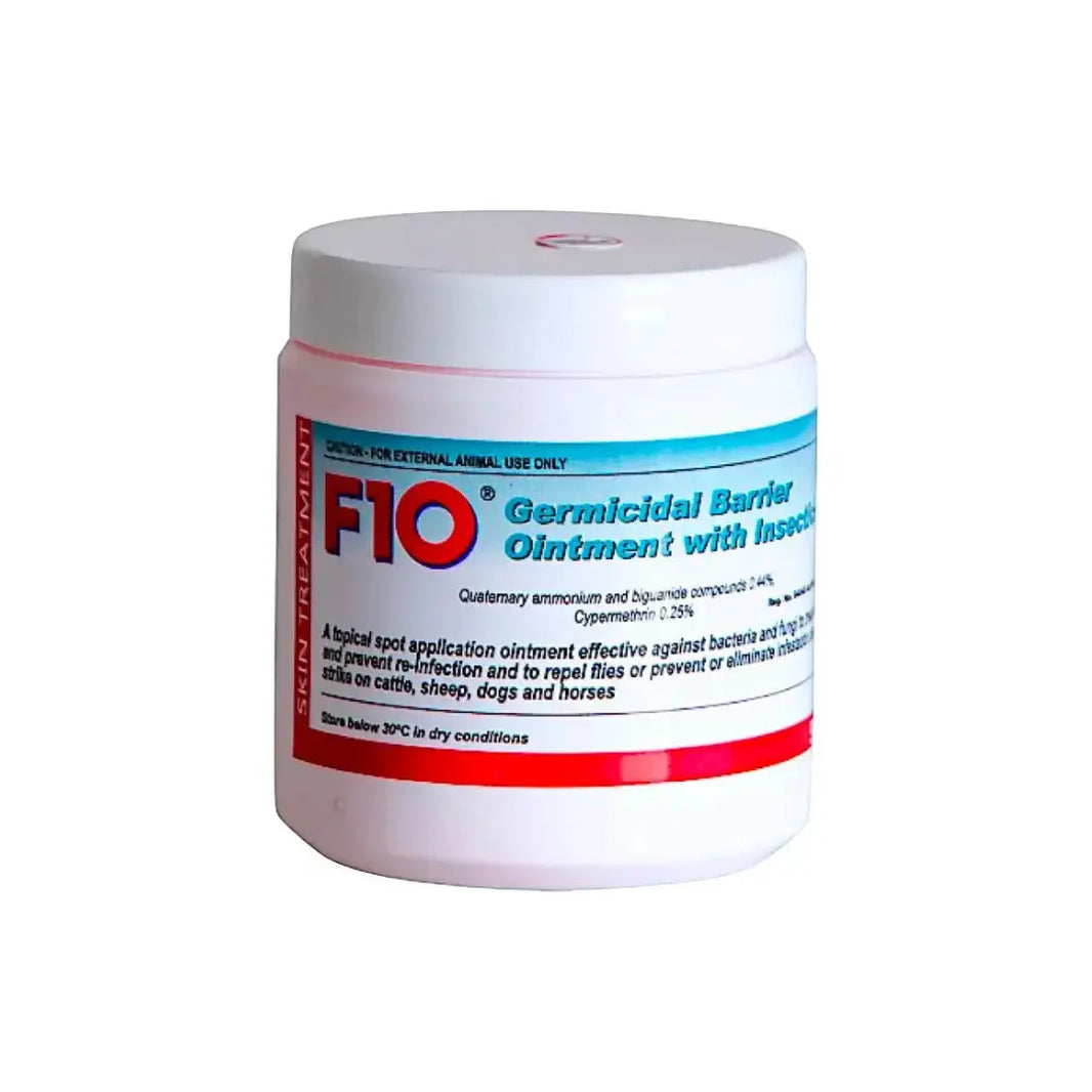 F10 Germicidal Antiseptic, Antibacterial, Antifungal Ointment with Insectide F10