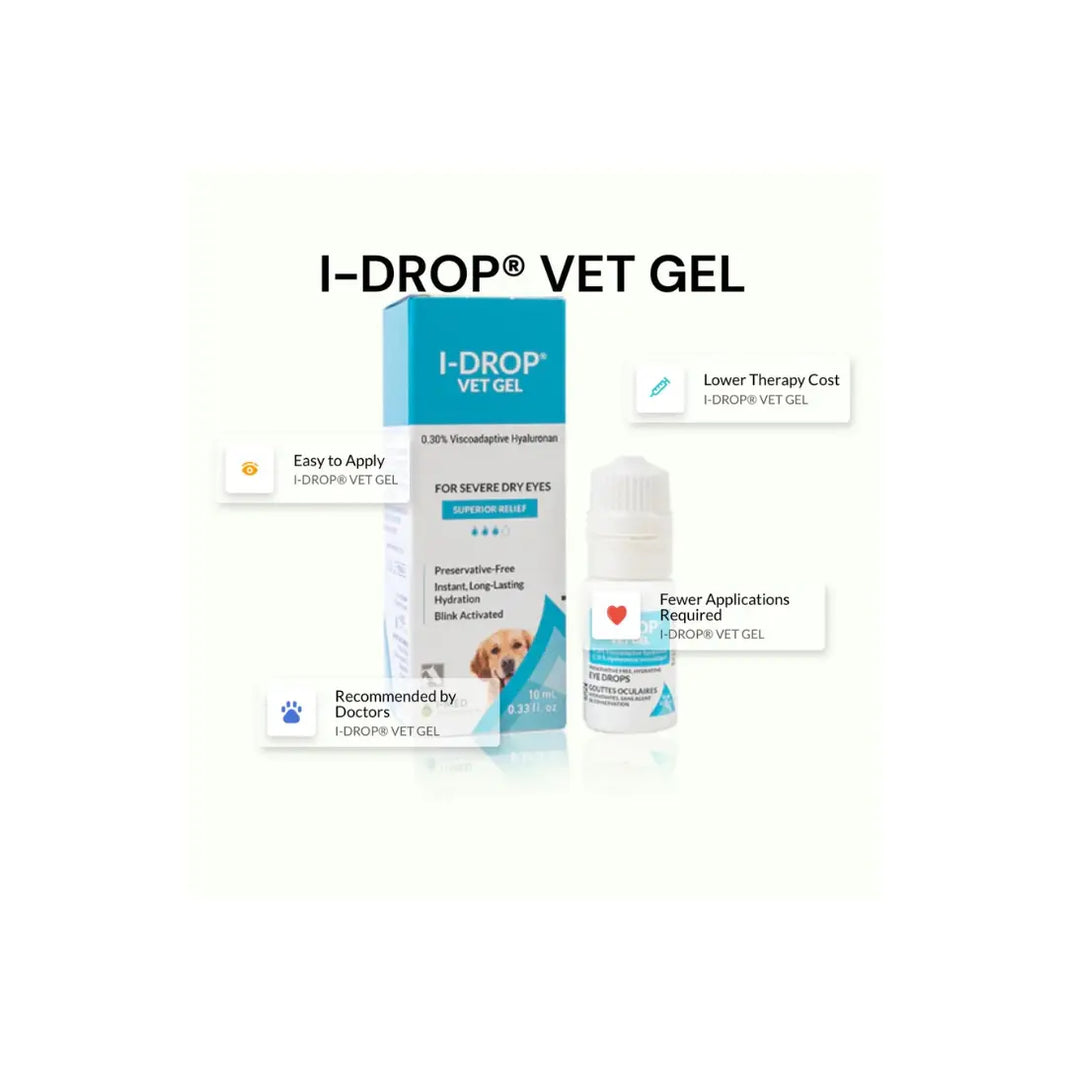 I-DROP® Vet Eye Gel 10mL I-Med