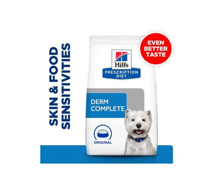 Hill's Prescription Diet Derm Complete Dog Food Egg and Rice - Intervet