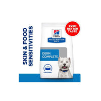 Hill's Prescription Diet Derm Complete Dog Food Egg and Rice Hills