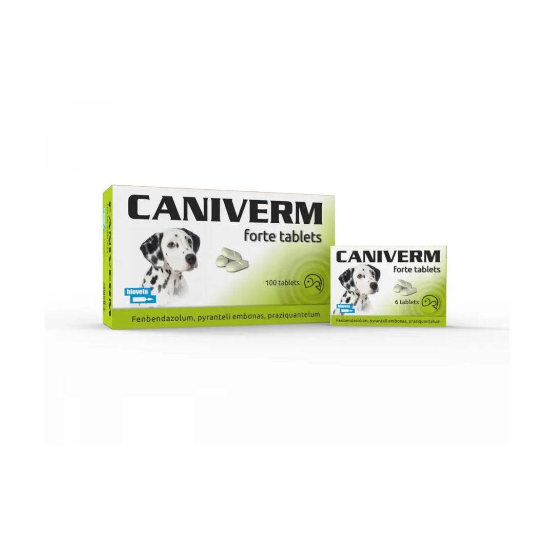 Caniverm Deworming Forte for Dogs and Cats Bioveta
