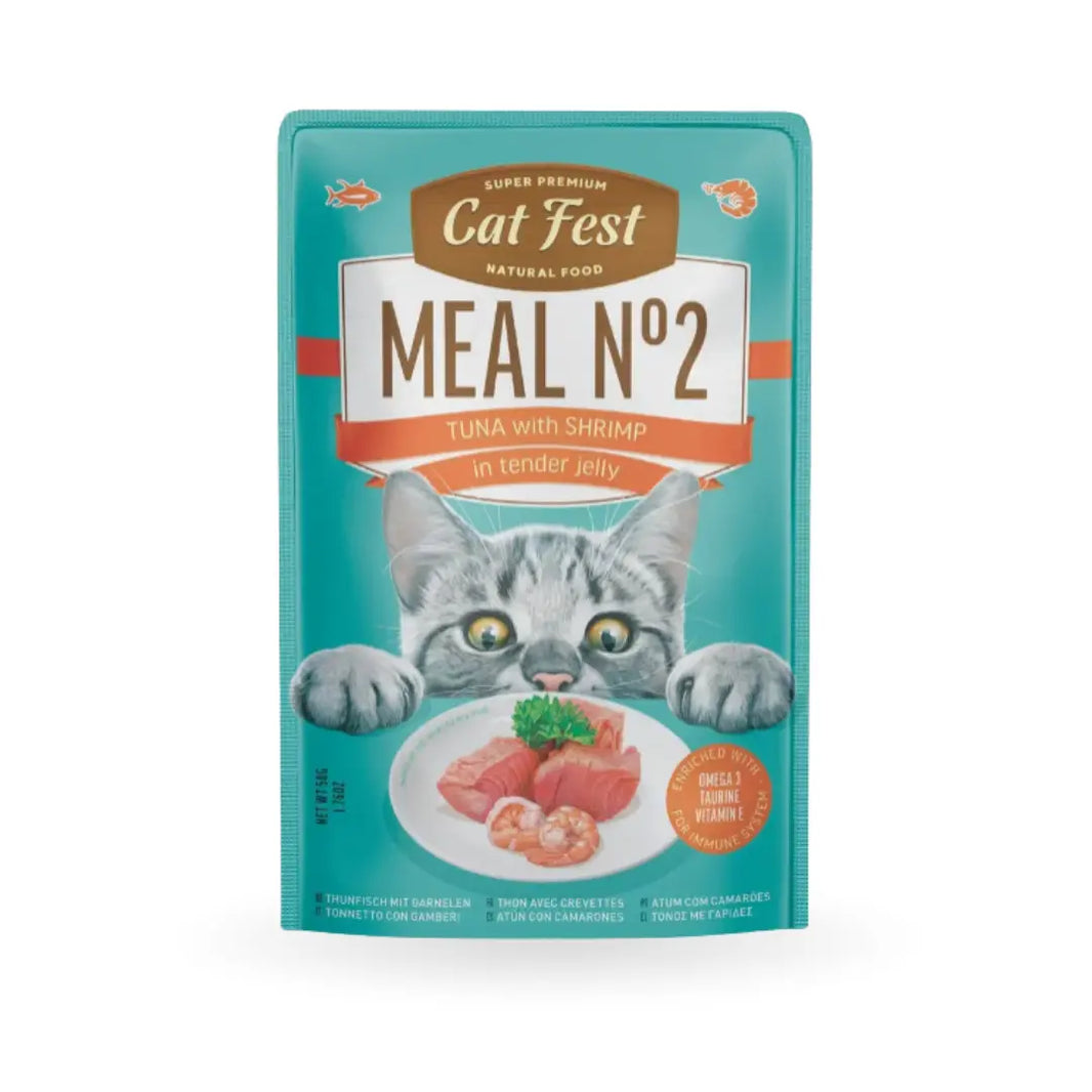 Cat Fest Meal Cat Food in Jelly 50g Cat Fest
