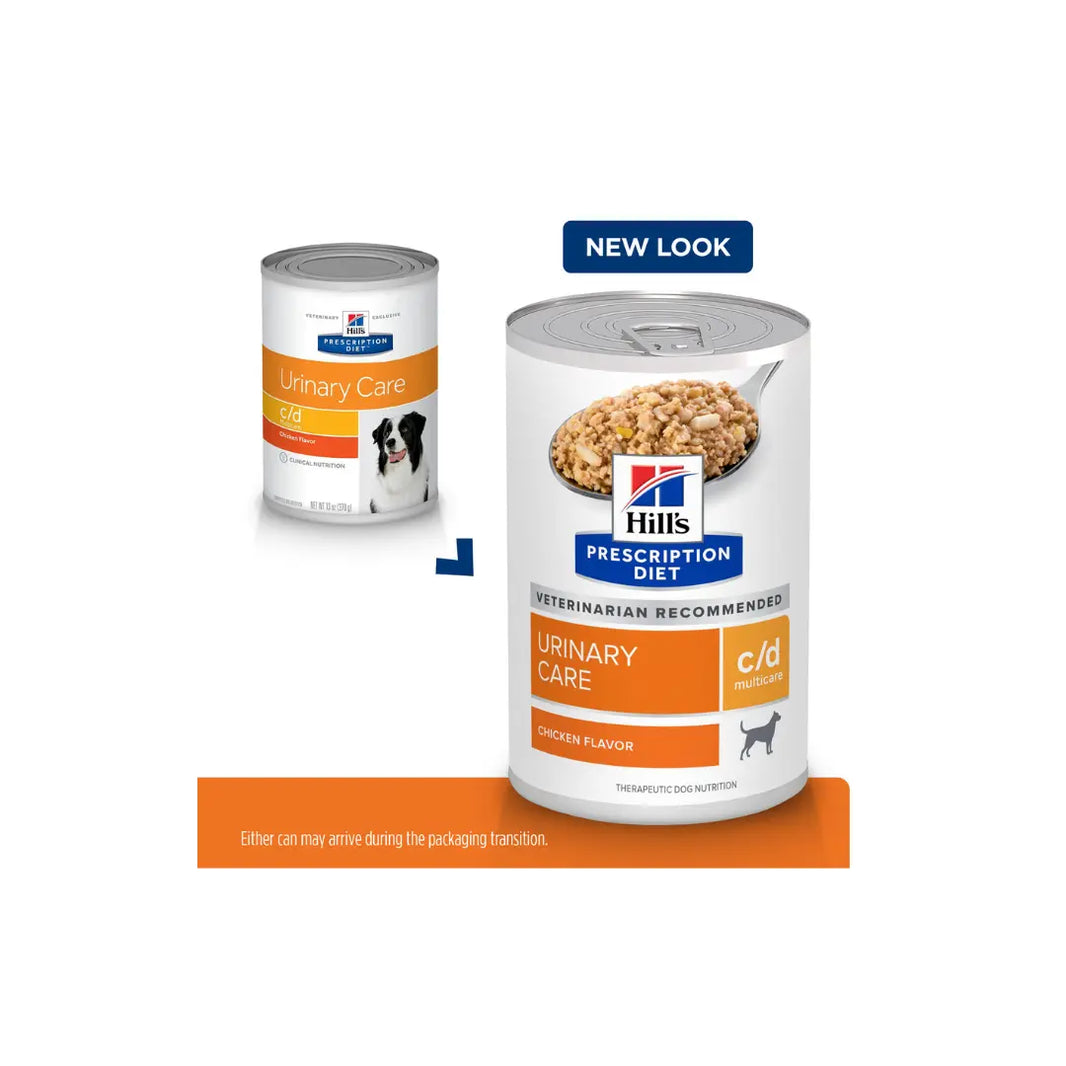 Hill's Prescription Diet c/d Multicare Urinary Wet Dog Food 370g Hills