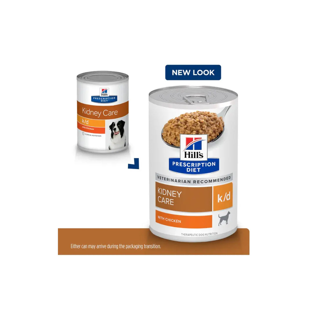 Hill’s Prescription Diet k/d Canine Wet Dog Food 370g Hills