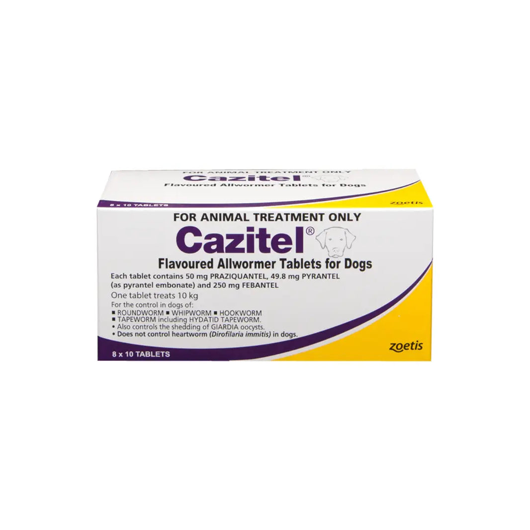 Cazitel Plus Dewormer for Dogs 1 Tablet Cazitel