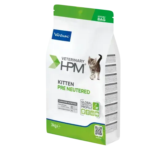 Virbac HPM Pre Neutered Dry Food for Kittens Virbac