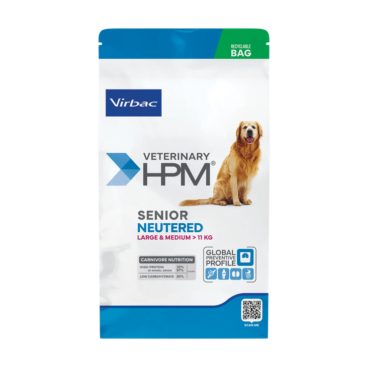 Virbac HPM Senior Neutered Dog Large & Medium Virbac