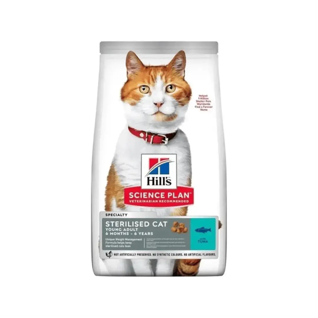 Hill's Science Plan Sterilised Adult Cat Tuna Food 1.5kg Hills