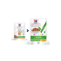 Hill's Vet Essentials Multi-Benefit Kitten Wet Food Slow-Cooked 12x85g Hills