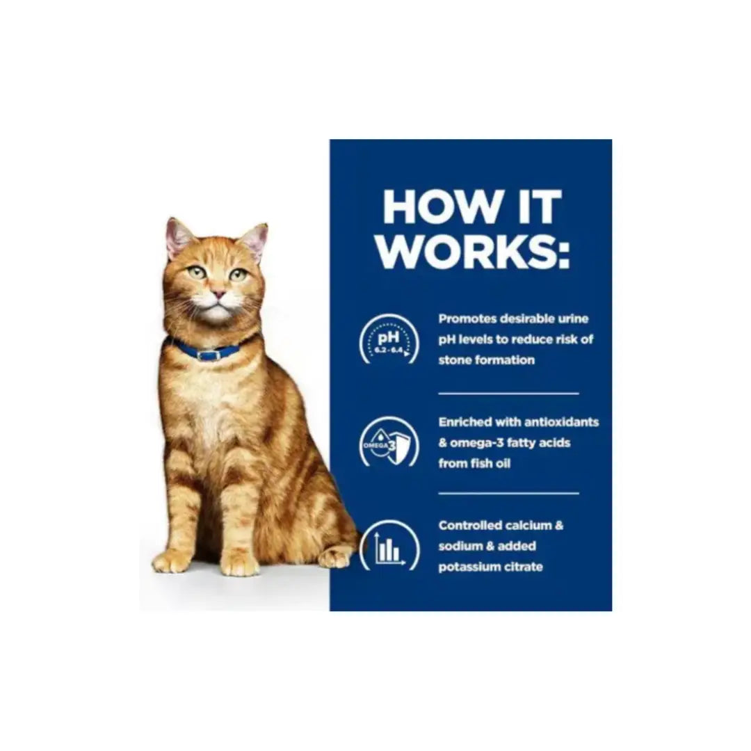 Hill's Prescription Diet c/d Multicare Urinary Wet Cat Food with Chicken 156g Hills