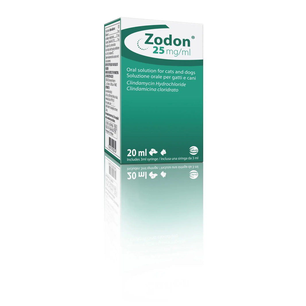 Zodon 25 mg /ml Oral Solution for Cats and Dogs, 20 ml Ceva