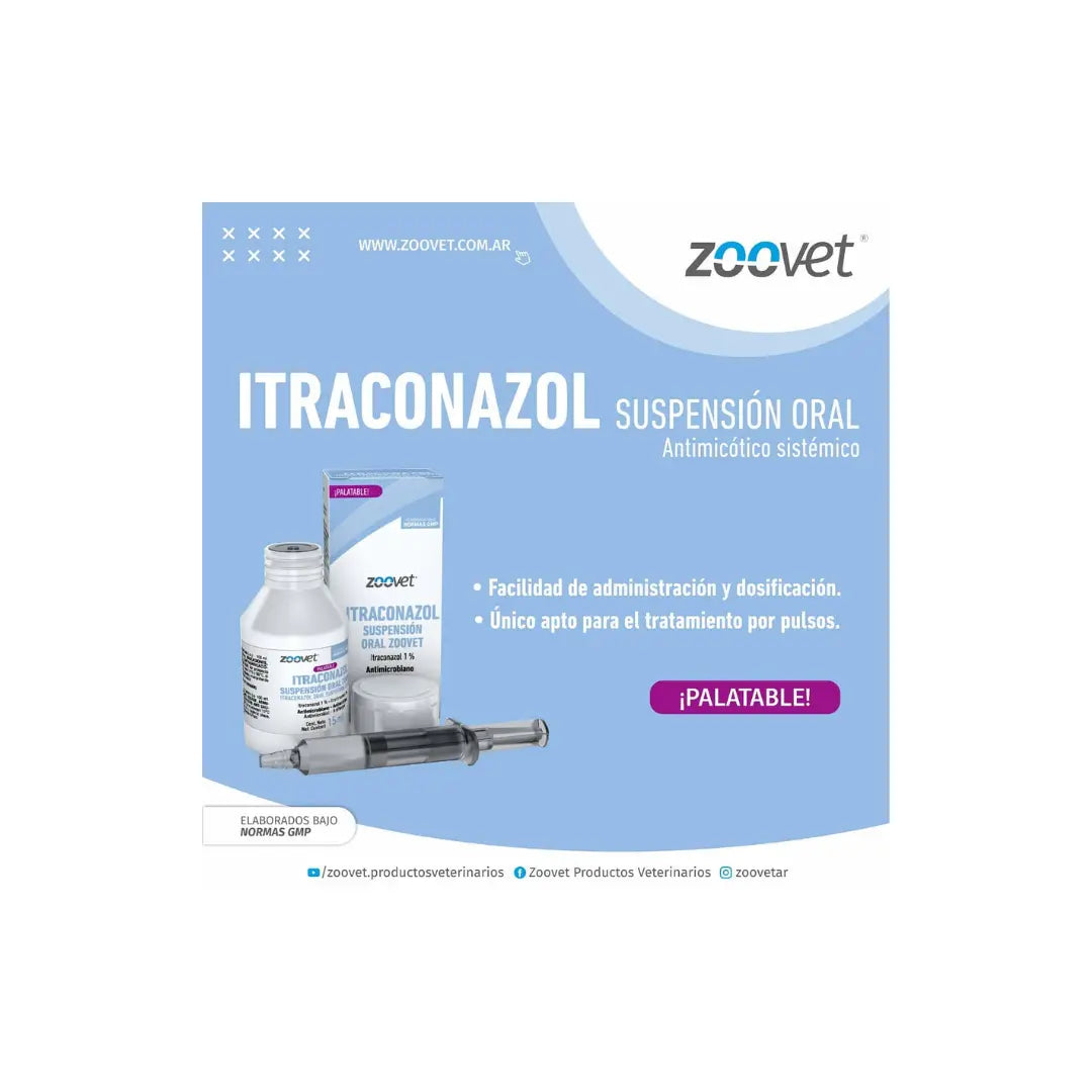Zoovet Itraconazol Suspension Zoovet
