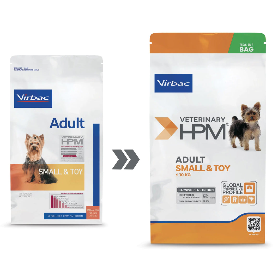 Virbac HPM Adult Small & Toy Dog Dry Food Virbac