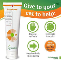 Vetoquinol Laxatone Maple Oral Hairball Gel for Cats 120g