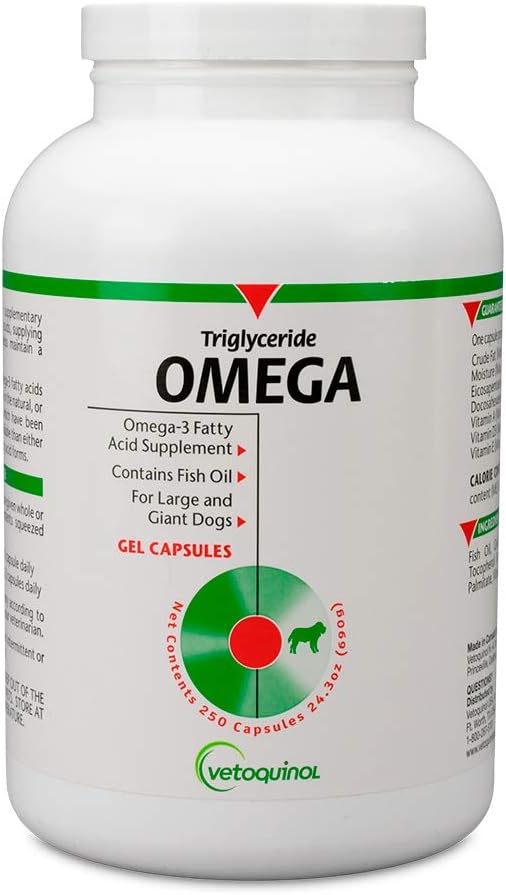 Vetoquinol Triglyceride Tri-Omega 60 Tablets