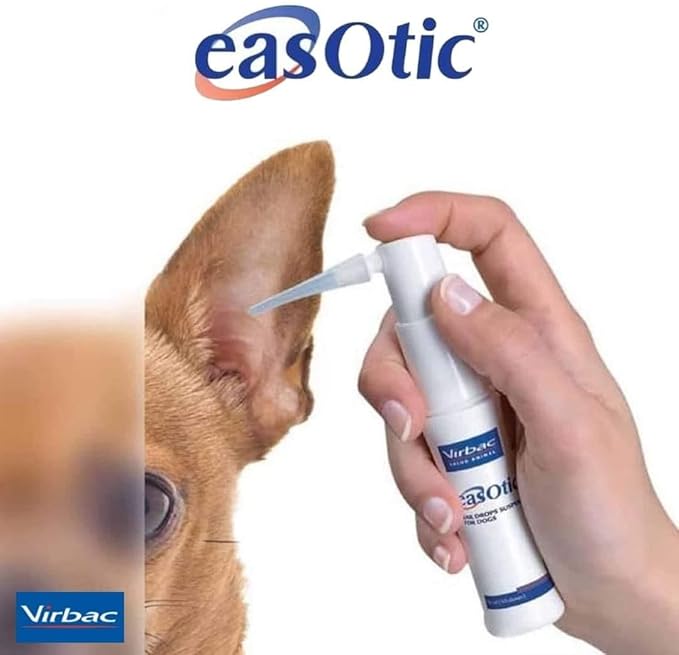 Virbac Easotic Suspension Ear Drops for Dogs 10Ml
