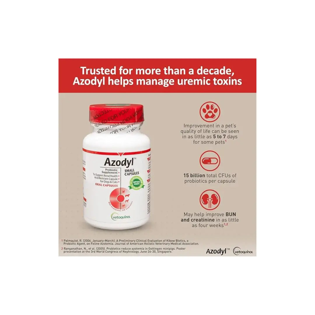 Azodyl Small Capsules Vetoquinol