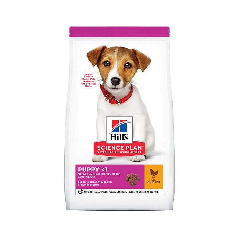 Hill’s Science Plan Small & Mini Puppy Food With Chicken Hills