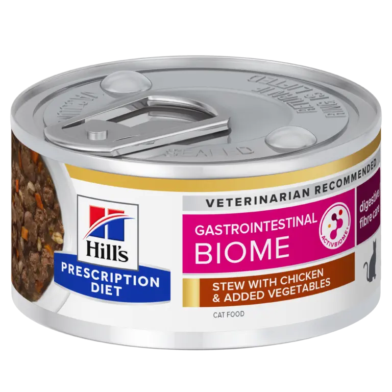 Hill’s Prescription Diet Gastrointestinal Biome Cat food Chicken & Vegetable Stew 82g Hills