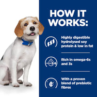 Hill’s Prescription Diet z/d Low Fat Dog Food Hydrolysed Soy Hills