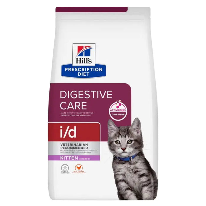 Hill’s Prescription Diet i/d Kitten Dry Food with Chicken Hills
