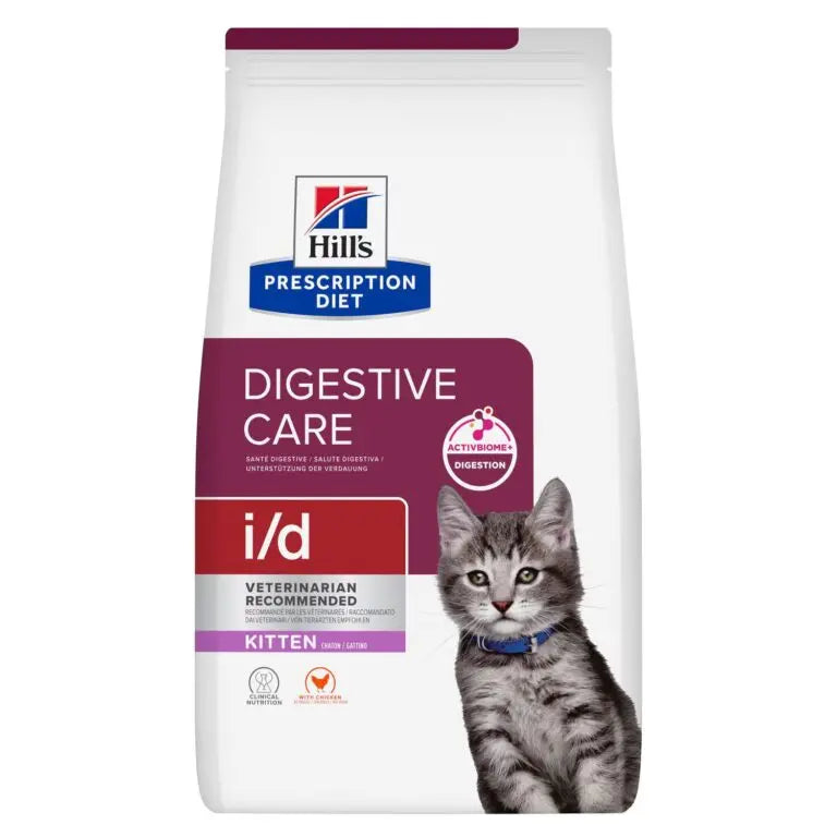 Hill’s Prescription Diet i/d Kitten Dry Food with Chicken Hills
