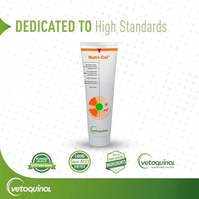 Vetoquinol Care Nutri-Cal Gel Supplements for Dogs & Cats 120g
