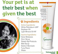 Vetoquinol Laxatone Maple Oral Hairball Gel for Cats 120g