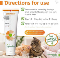 Vetoquinol Laxatone Maple Oral Hairball Gel for Cats 120g