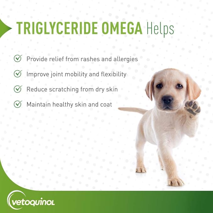 Vetoquinol Triglyceride Tri-Omega 60 Tablets