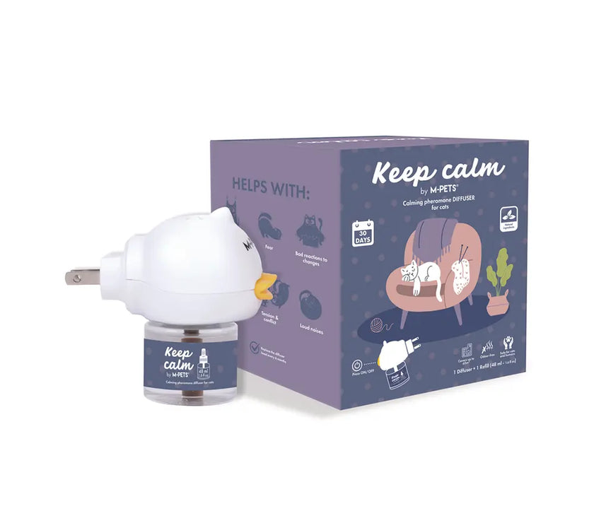 M-PETS Keep Calm Calming Pheromone Diffuser for Cats 48ml M-PETS