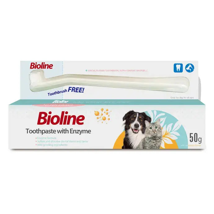 Bioline Toothpaste for Dogs 50g