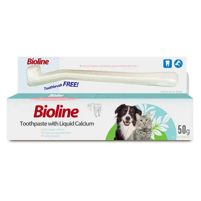 Bioline Toothpaste for Dogs 50g