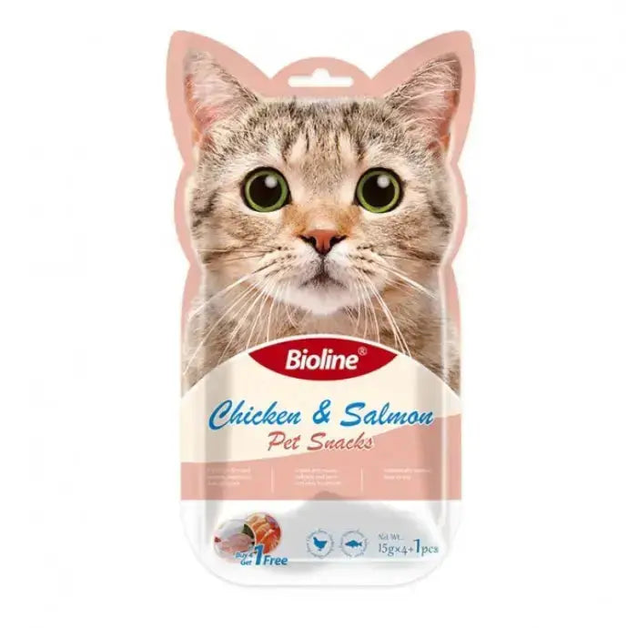 Bioline Cat Treats 5x15g Bioline