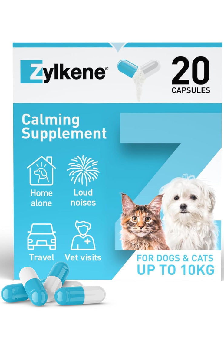 Vetoquinol Zylkene Supplement for Cats and Dogs 75mg