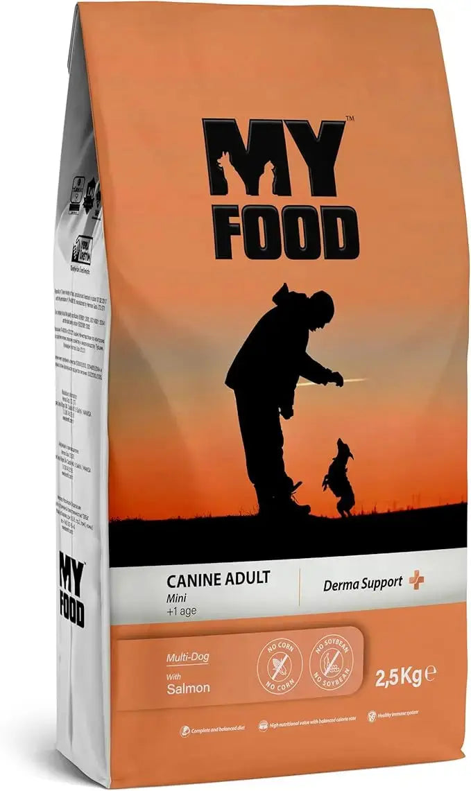 MyFood Adult Mini Breed Dog Dry Food for Derma Support 2.5 Kg My Food
