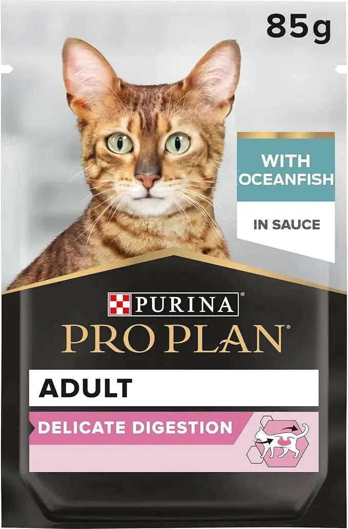 Pro Plan Delicate Wet Cat Food Grilled in Gravy, 26 X 85G Purina Pro Plan