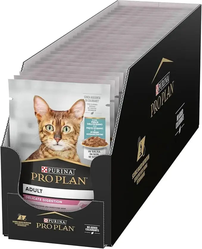 Pro Plan Delicate Wet Cat Food Grilled in Gravy, 26 X 85G Purina Pro Plan