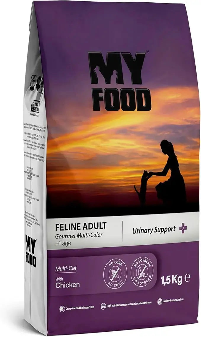 MyFood Adult Cat Dry Food for Urinary Support 1.5 Kg My Food