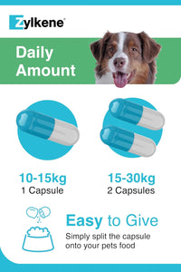 Vetoquinol Zylkene Supplement for Medium Dogs 225mg