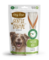 Dog Fest Dental Treats For Adult Dogs Twister 100g / 14cm DOG FEST