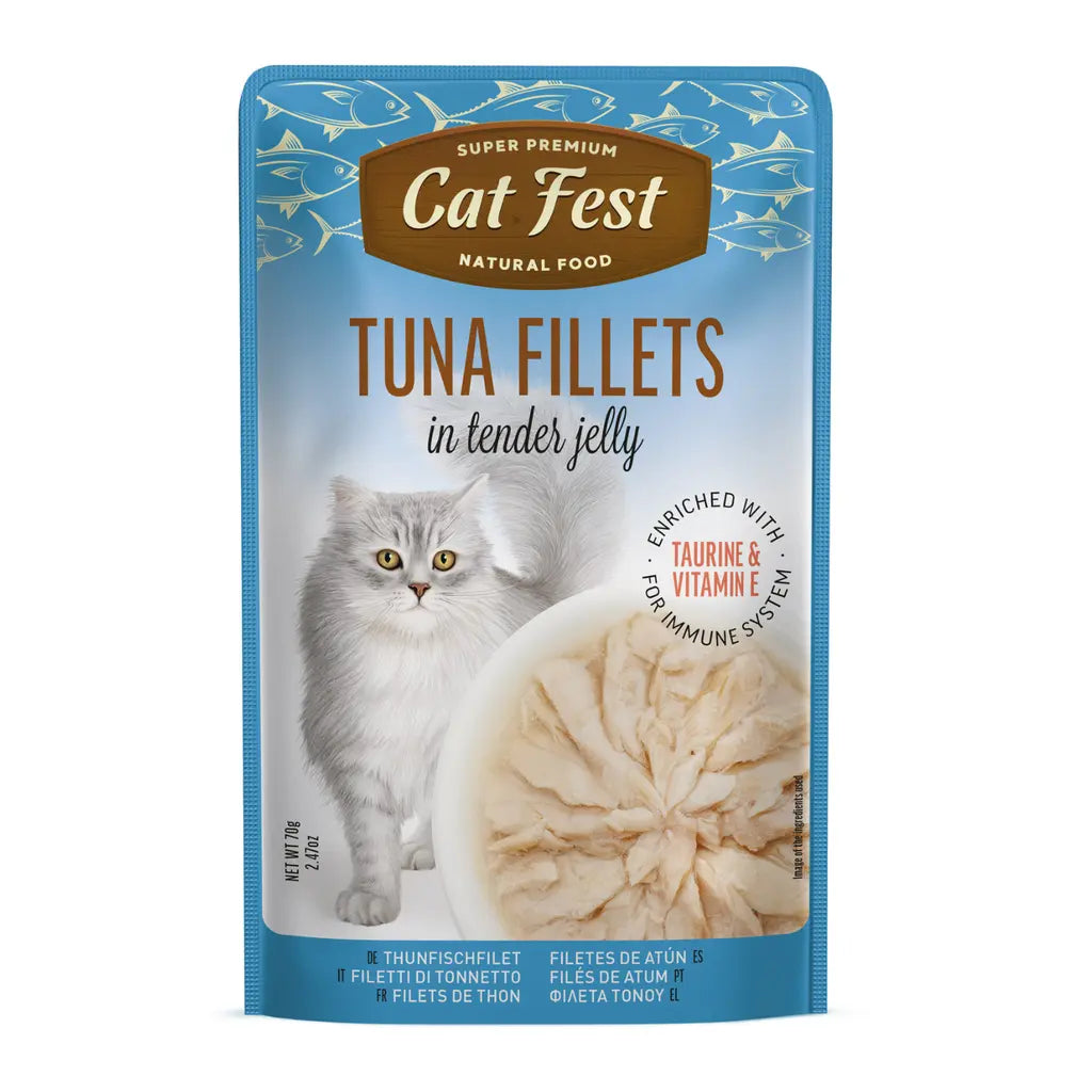 Cat Fest Tuna In Tender Jelly For Cats 70g Cat Fest