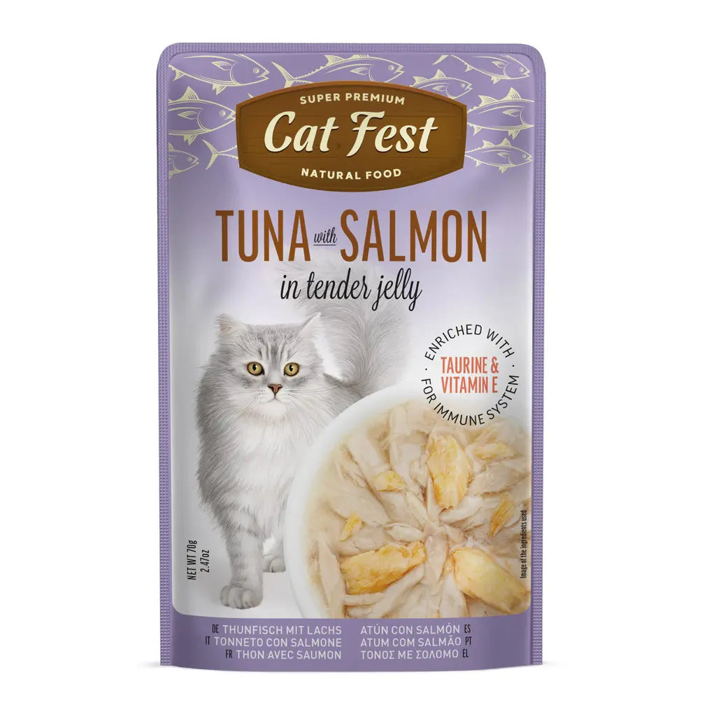 Cat Fest Tuna In Tender Jelly For Cats 70g Cat Fest