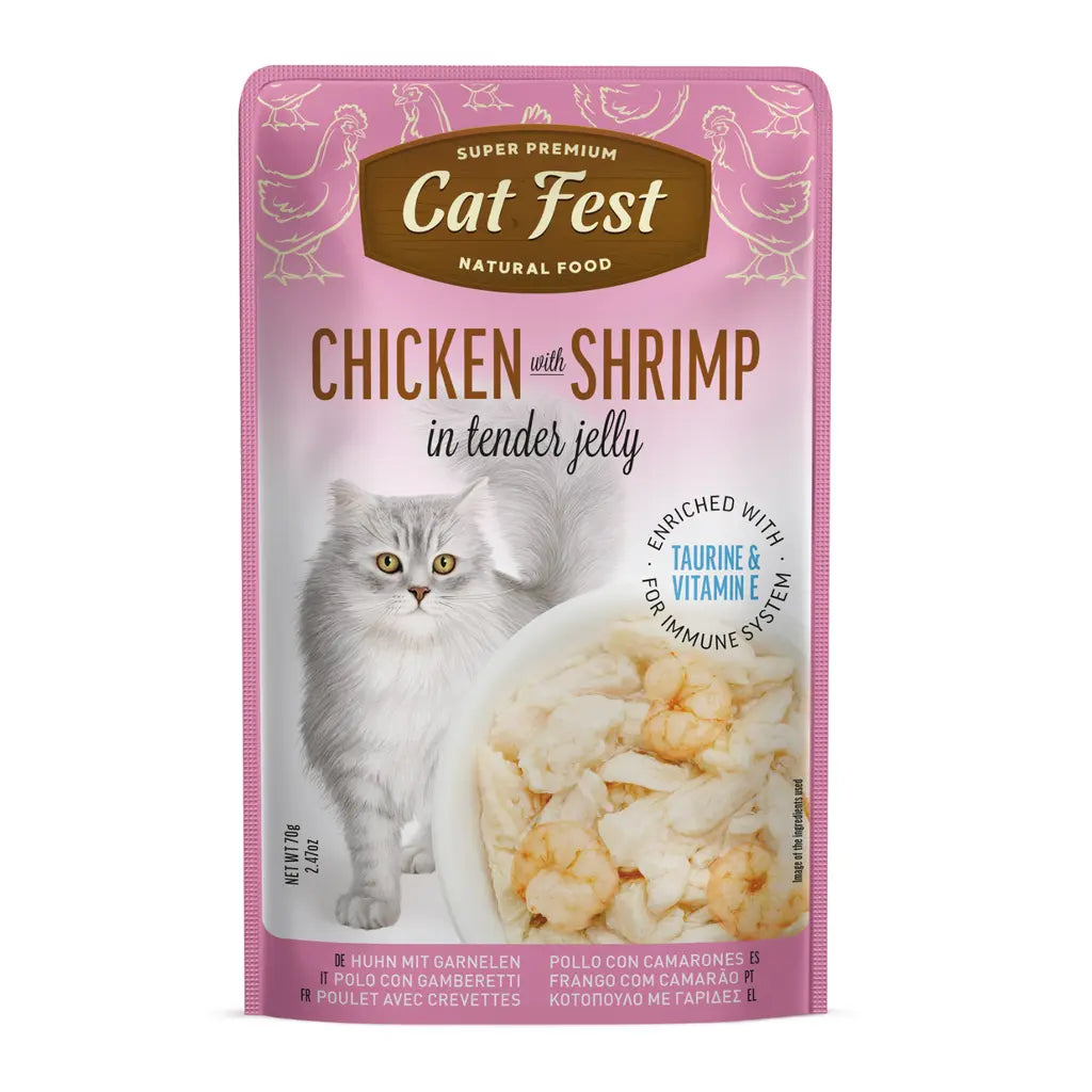 Cat Fest Chicken In Tender Jelly For Cats 70g Cat Fest