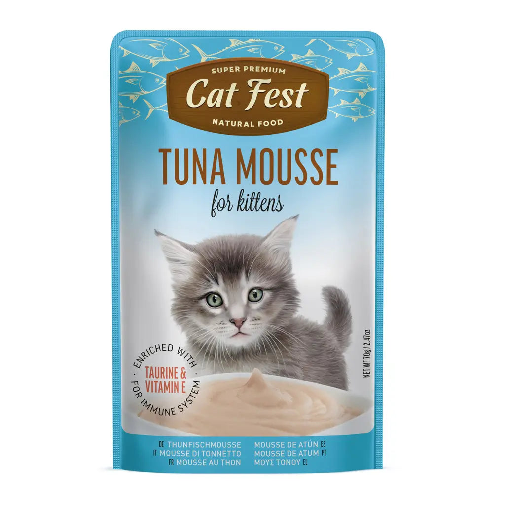 Cat Fest Mousse For Kittens 70g Cat Fest