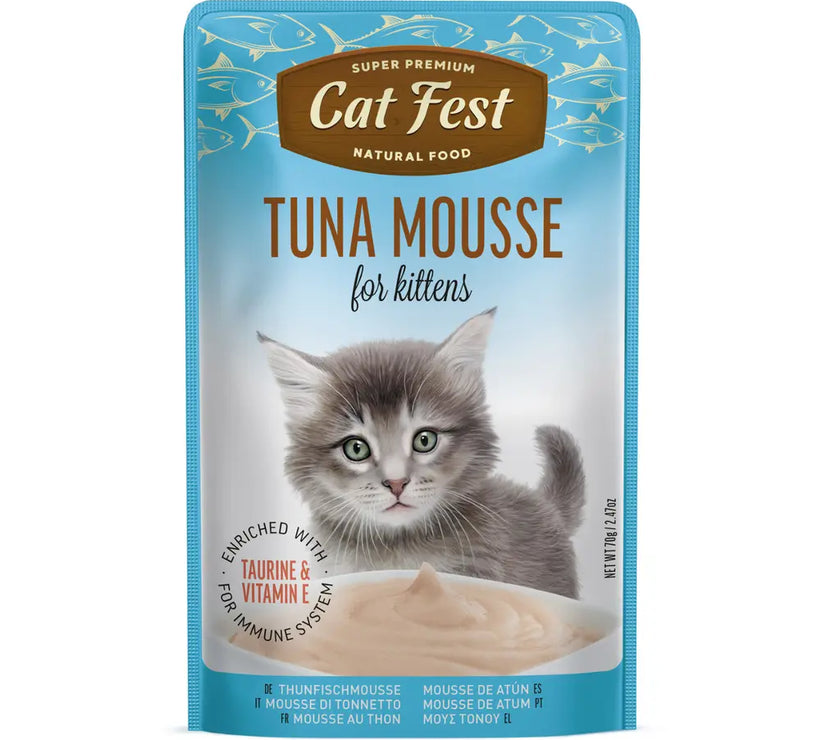 Cat Fest Mousse For Kittens 70g Cat Fest