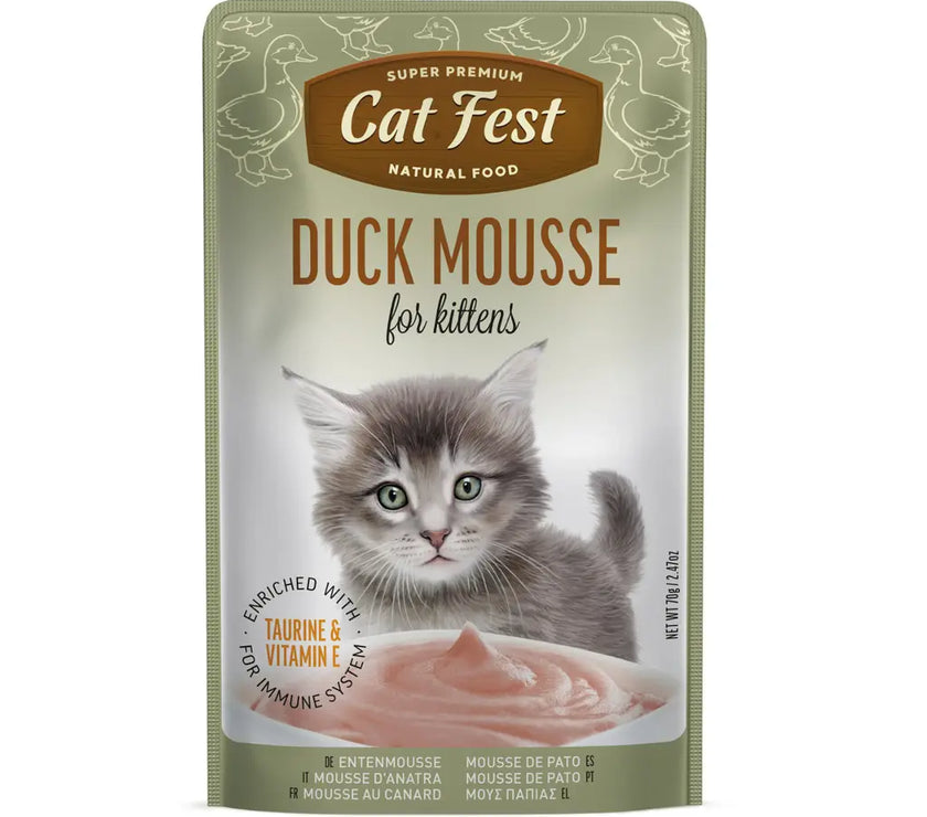 Cat Fest Mousse For Kittens 70g Cat Fest