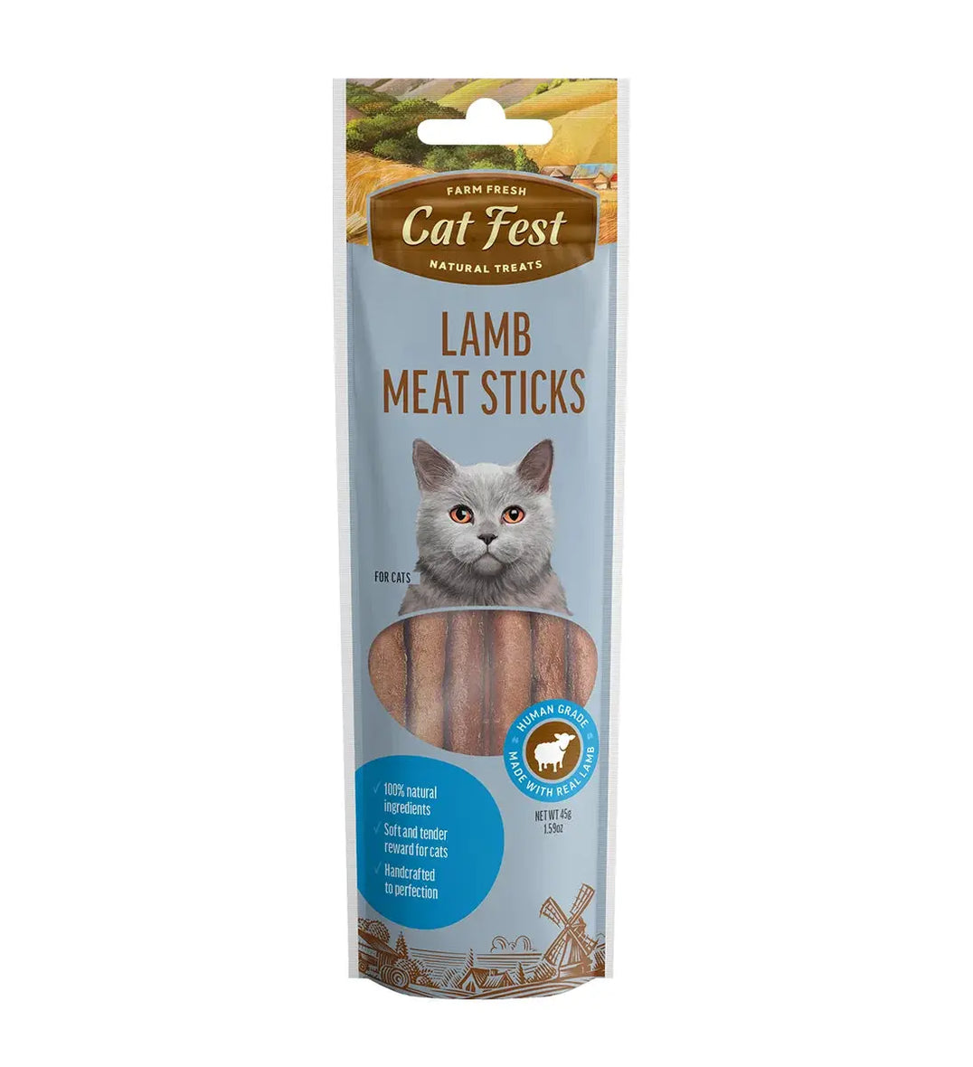 Cat Fest Farm Fresh Meat Sticks for Cat 45g Cat Fest