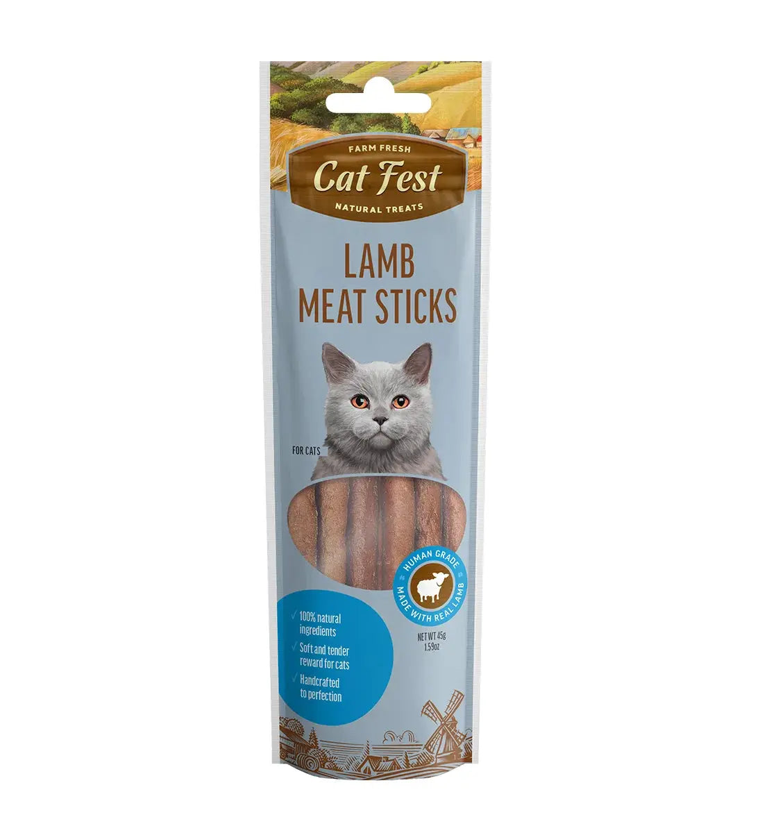 Cat Fest Farm Fresh Meat Sticks for Cat 45g Cat Fest